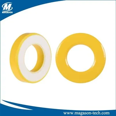 黄白色トロイドコア